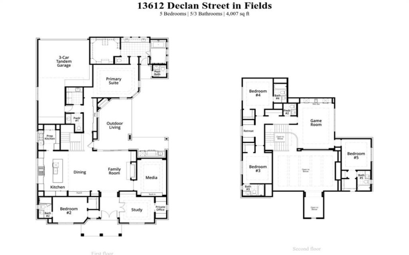 13612 Declan Street, Frisco, TX 75033, 5 Bedrooms Bedrooms, ,6 BathroomsBathrooms,Residential,For Sale,13612 Declan Street,20746453