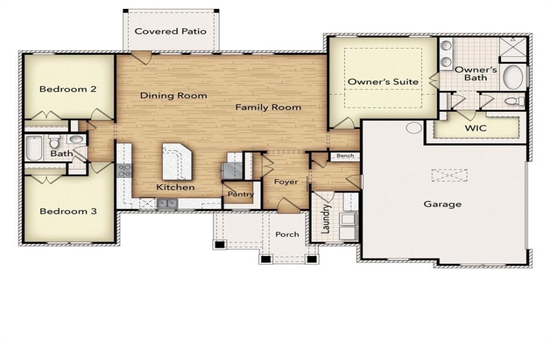3112 White Oak Road, Oak Ridge, TX 75161, 3 Habitaciones Habitaciones , ,2 BañosBaños,Residential,En Venta,3112 White Oak Road,20768074