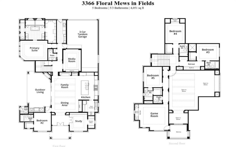 3366 Floral, Frisco, TX 75033, 5 Bedrooms Bedrooms, ,6 BathroomsBathrooms,Residential,For Sale,3366 Floral,20760643