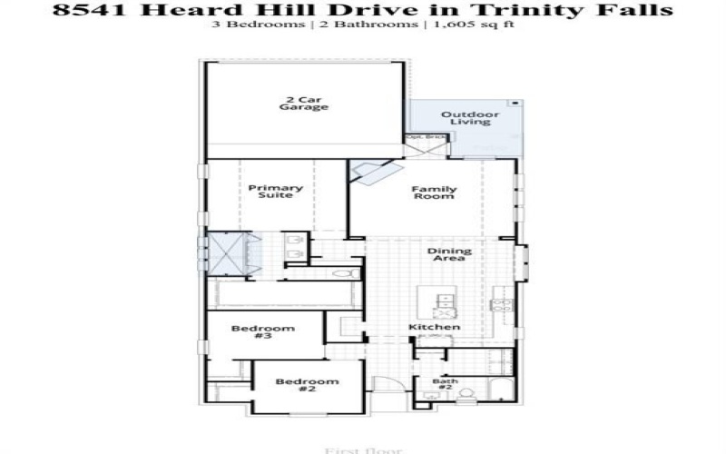 8541 Heard Hill Drive, McKinney, TX 75071, 3 Bedrooms Bedrooms, ,2 BathroomsBathrooms,Residential,For Sale,8541 Heard Hill Drive,20768903