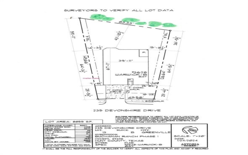 235 Devonshire Drive, Greenville, TX 75401, 5 Bedrooms Bedrooms, ,5 BathroomsBathrooms,Residential,For Sale,235 Devonshire Drive,20770575
