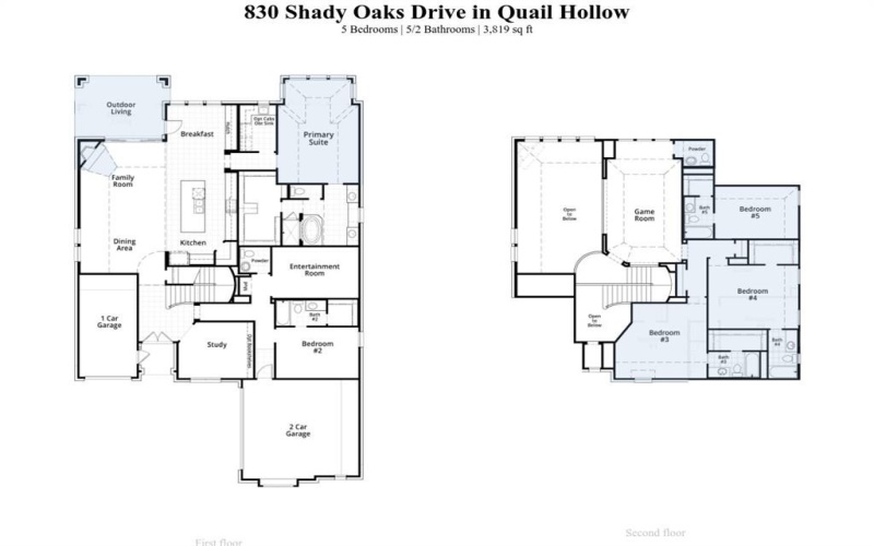 830 Shady Oaks Drive, Rockwall, TX 75087, 5 Habitaciones Habitaciones , ,6 BañosBaños,Residential,En Venta,830 Shady Oaks Drive,20792440