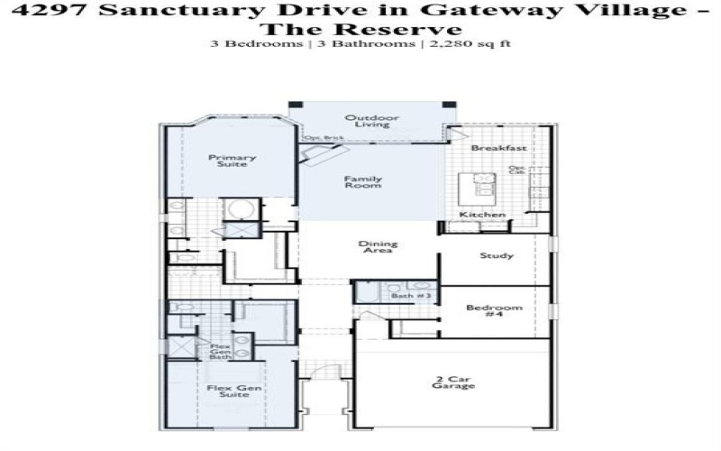 4297 Sanctuary Drive, Denison, TX 75020, 3 Bedrooms Bedrooms, ,3 BathroomsBathrooms,Residential,For Sale,4297 Sanctuary Drive,20799098