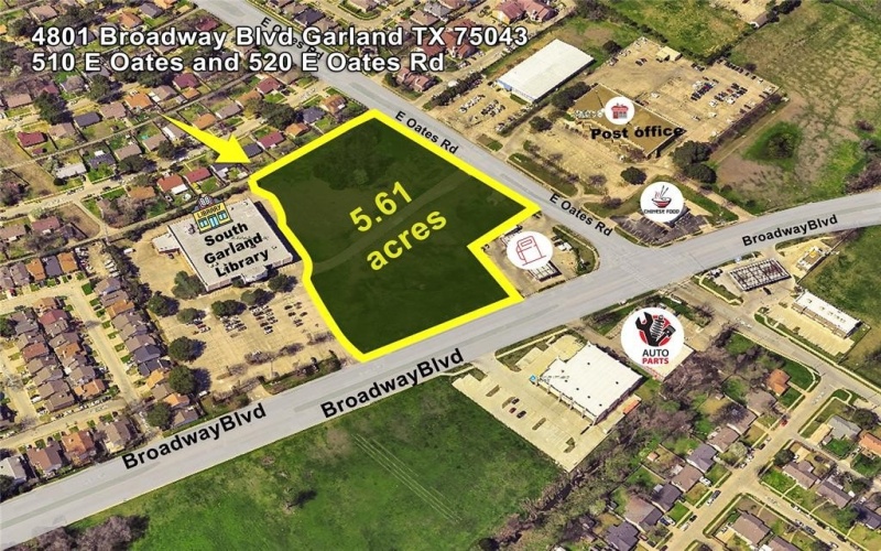 520 E Oates Boulevard, Garland, TX 75043, ,Commercial Sale,For Sale,520 E Oates Boulevard,20803725