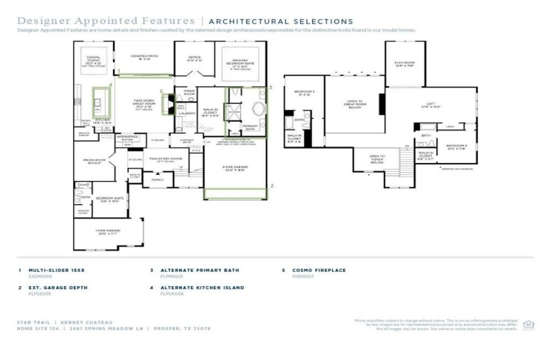 2461 Spring Meadow Lane Lane, Prosper, TX 75078, 4 Bedrooms Bedrooms, ,5 BathroomsBathrooms,Residential,For Sale,2461 Spring Meadow Lane Lane,20817835