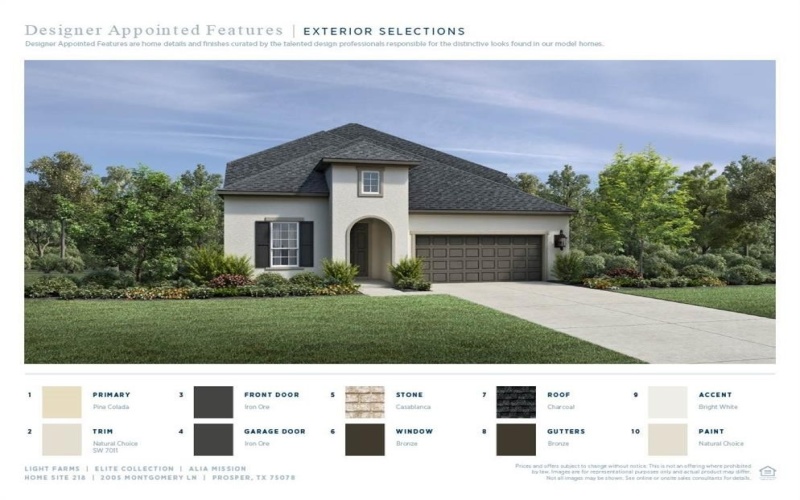 2005 Montgomery Lane, Prosper, TX 75078, 4 Bedrooms Bedrooms, ,5 BathroomsBathrooms,Residential,For Sale,2005 Montgomery Lane,20819139