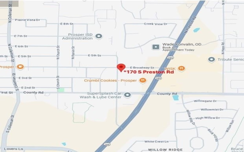 170 Preston Road, Prosper, TX 75078, ,Other,For Sale,170 Preston Road,20821775