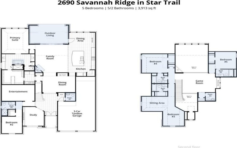 2690 Savannah Ridge, Prosper, TX 75078, 5 Bedrooms Bedrooms, ,6 BathroomsBathrooms,Residential,For Sale,2690 Savannah Ridge,20840296