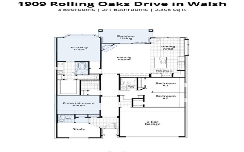 1909 Rolling Oaks Drive, Aledo, TX 76008, 3 Bedrooms Bedrooms, ,2 BathroomsBathrooms,Residential,For Sale,1909 Rolling Oaks Drive,20840877