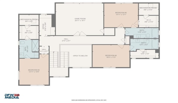 4666 College Park Drive, Dallas, TX 75229, 5 Habitaciones Habitaciones , ,6 BañosBaños,Residential,En Venta,4666 College Park Drive,20842635