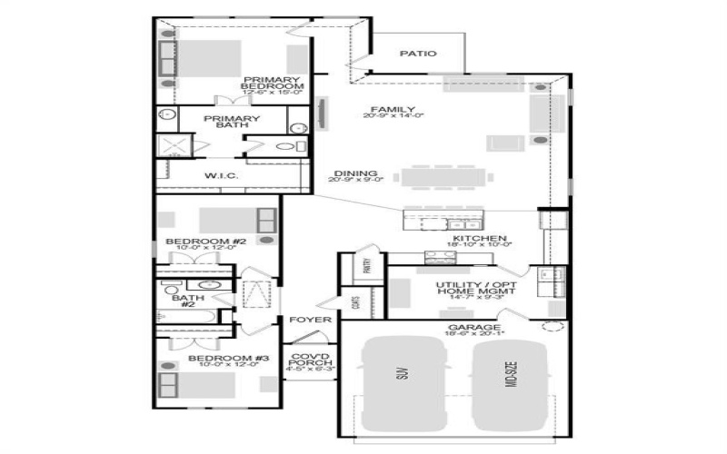 2119 Preakness Drive, Seagoville, TX 75159, 3 Bedrooms Bedrooms, ,2 BathroomsBathrooms,Residential,For Sale,2119 Preakness Drive,20845054