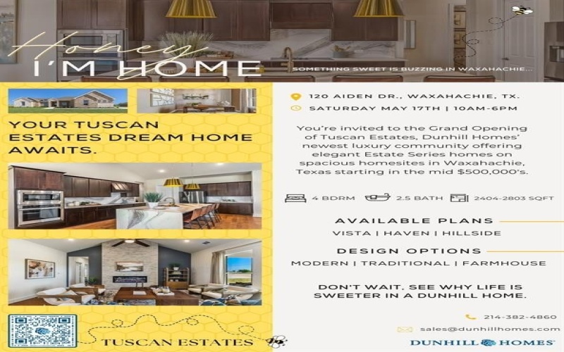 117 Aidan Drive, Waxahachie, TX 75165, 4 Habitaciones Habitaciones , ,2 BañosBaños,Residential,En Venta,117 Aidan Drive,20851788