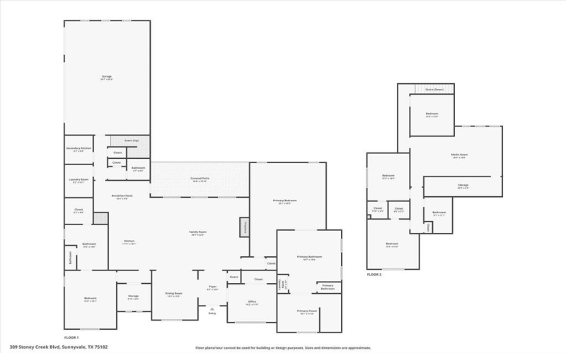 309 Stoney Creek Boulevard, Sunnyvale, TX 75182, 5 Habitaciones Habitaciones , ,5 BañosBaños,Residential,En Venta,309 Stoney Creek Boulevard,20851913