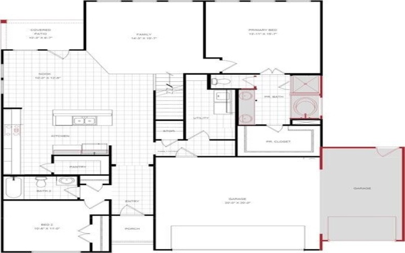 6916 Deadwood, Fort Worth, TX 76123, 4 Bedrooms Bedrooms, ,3 BathroomsBathrooms,Residential,For Sale,6916 Deadwood,20855999