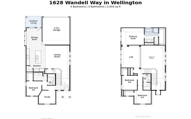1628 Wandell Way, Haslet, TX 76052, 4 Bedrooms Bedrooms, ,3 BathroomsBathrooms,Residential,For Sale,1628 Wandell Way,20856327
