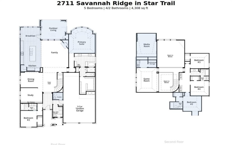 2711 Savannah Ridge, Prosper, TX 75078, 5 Bedrooms Bedrooms, ,5 BathroomsBathrooms,Residential,For Sale,2711 Savannah Ridge,20867601