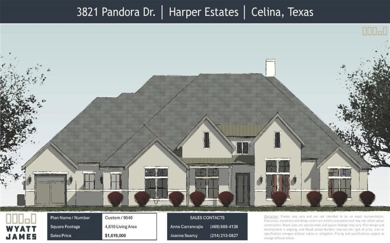 3821 Pandora Drive, Celina, TX 75009, 4 Bedrooms Bedrooms, ,5 BathroomsBathrooms,Residential,For Sale,3821 Pandora Drive,20870105