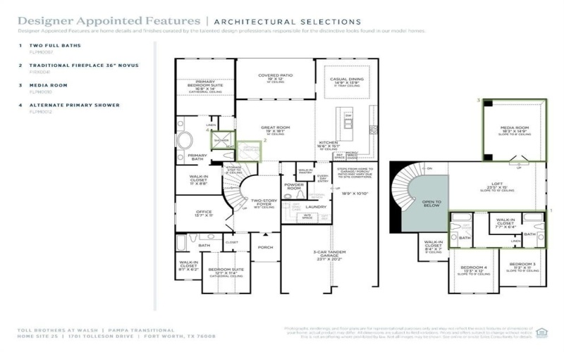 1701 Tolleson, Fort Worth, TX 76008, 4 Bedrooms Bedrooms, ,5 BathroomsBathrooms,Residential,For Sale,1701 Tolleson,20880348
