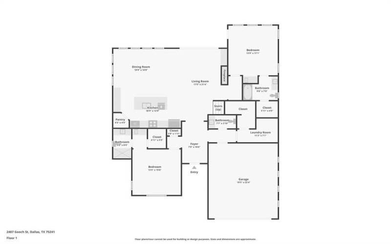 2407 Gooch Street, Dallas, TX 75241, 5 Habitaciones Habitaciones , ,6 BañosBaños,Residential,En Venta,2407 Gooch Street,20878456
