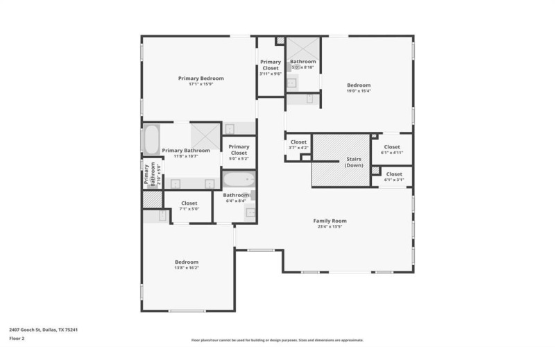 2407 Gooch Street, Dallas, TX 75241, 5 Habitaciones Habitaciones , ,6 BañosBaños,Residential,En Venta,2407 Gooch Street,20878456