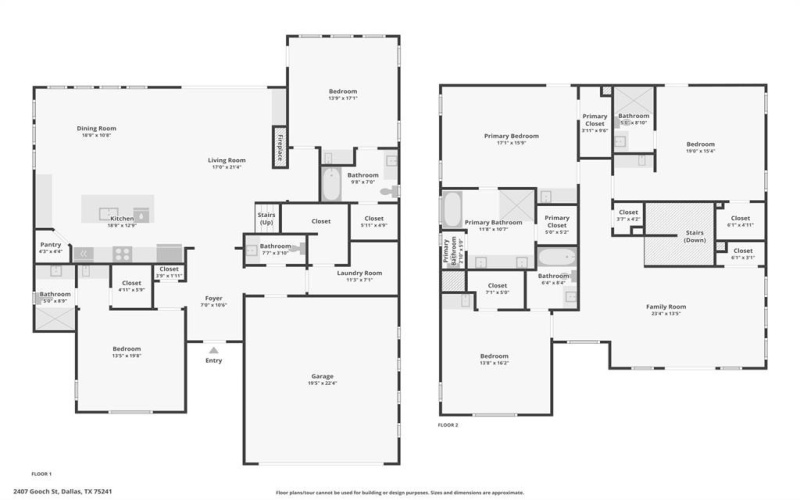 2407 Gooch Street, Dallas, TX 75241, 5 Habitaciones Habitaciones , ,6 BañosBaños,Residential,En Venta,2407 Gooch Street,20878456