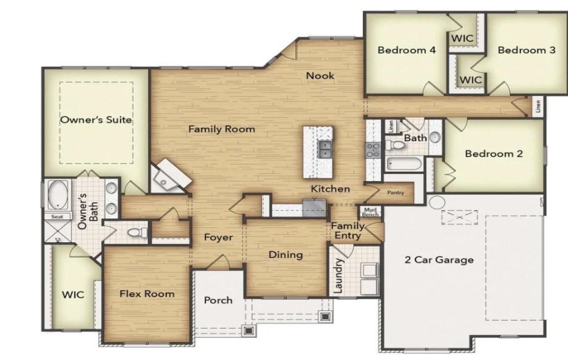 125 Pampas Court, Decatur, TX 76234, 4 Habitaciones Habitaciones , ,3 BañosBaños,Residential,En Venta,125 Pampas Court,20879594