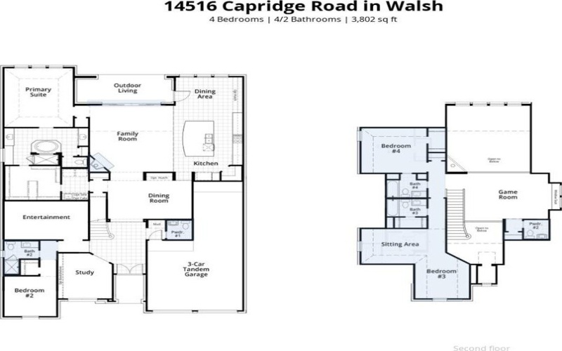 14516 Capridge Road, Aledo, TX 76008, 4 Bedrooms Bedrooms, ,5 BathroomsBathrooms,Residential,For Sale,14516 Capridge Road,20881625