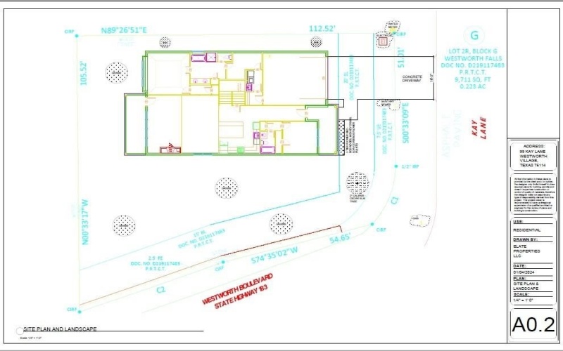 99 Kay Lane, Westworth Village, TX 76114, 5 Bedrooms Bedrooms, ,5 BathroomsBathrooms,Residential,For Sale,99 Kay Lane,20883602