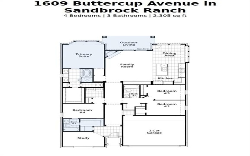 1609 Buttercup Avenue, Aubrey, TX 76227, 4 Bedrooms Bedrooms, ,3 BathroomsBathrooms,Residential,For Sale,1609 Buttercup Avenue,20881505