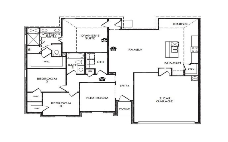 2612 Streamside, Burleson, TX 76028, 3 Habitaciones Habitaciones , ,2 BañosBaños,Residential,En Venta,2612 Streamside,20888780