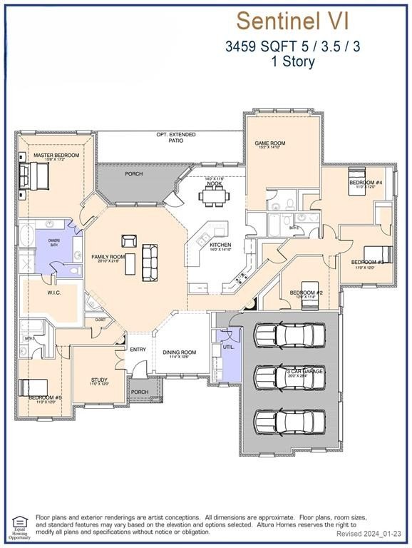 6601 Emerson, Mesquite, TX 75126, 5 Bedrooms Bedrooms, ,3 BathroomsBathrooms,Residential,For Sale,6601 Emerson,20895714