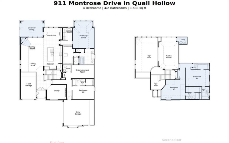 911 Montrose Drive, Rockwall, TX 75087, 4 Bedrooms Bedrooms, ,5 BathroomsBathrooms,Residential,For Sale,911 Montrose Drive,20894749