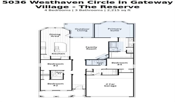 5036 Westhaven Circle, Denison, TX 75020, 4 Bedrooms Bedrooms, ,3 BathroomsBathrooms,Residential,For Sale,5036 Westhaven Circle,20895335