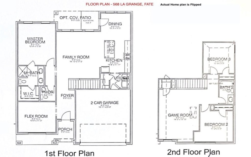 568 La Grange Drive, Fate, TX 75087, 4 Bedrooms Bedrooms, ,3 BathroomsBathrooms,Residential Lease,For Rent,568 La Grange Drive,20902097
