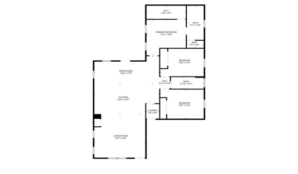 720 A D Mosley, Ferris, TX 75125, 3 Bedrooms Bedrooms, ,2 BathroomsBathrooms,Residential,For Sale,720 A D Mosley,20905465