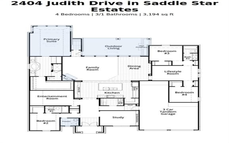 2404 Judith Drive, Rockwall, TX 75087, 4 Bedrooms Bedrooms, ,3 BathroomsBathrooms,Residential,For Sale,2404 Judith Drive,20910866