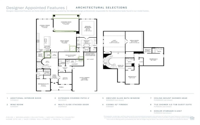 3435 Coral Hill Street, Frisco, TX 75033, 4 Bedrooms Bedrooms, ,5 BathroomsBathrooms,Residential,For Sale,3435 Coral Hill Street,20911516