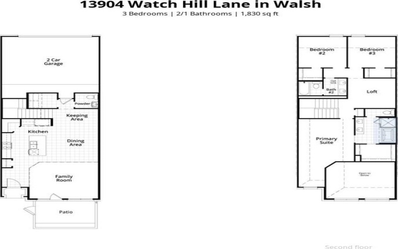 13904 Watch Hill Lane, Aledo, TX 76008, 3 Bedrooms Bedrooms, ,2 BathroomsBathrooms,Residential,For Sale,13904 Watch Hill Lane,20910015