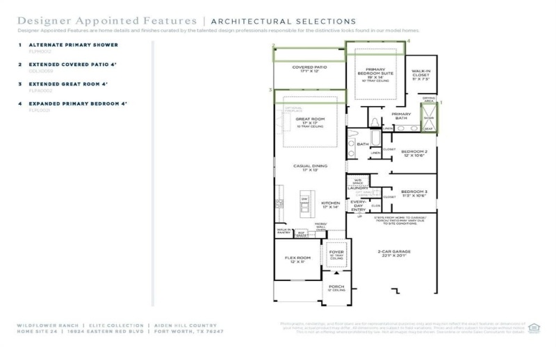 16924 Eastern Red, Fort Worth, TX 76247, 3 Habitaciones Habitaciones , ,2 BañosBaños,Residential,En Venta,16924 Eastern Red,20913297