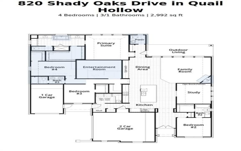820 Shady Oaks Drive, Rockwall, TX 75087, 4 Bedrooms Bedrooms, ,3 BathroomsBathrooms,Residential,For Sale,820 Shady Oaks Drive,20916446