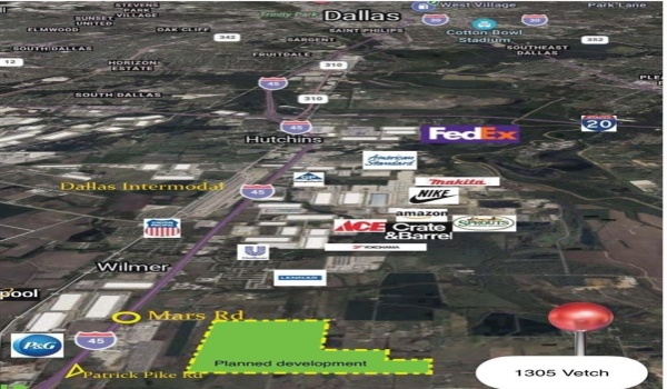 1301 Vetch Road, Ferris, TX 75125, ,Commercial Sale,En Venta,1301 Vetch Road,20917384