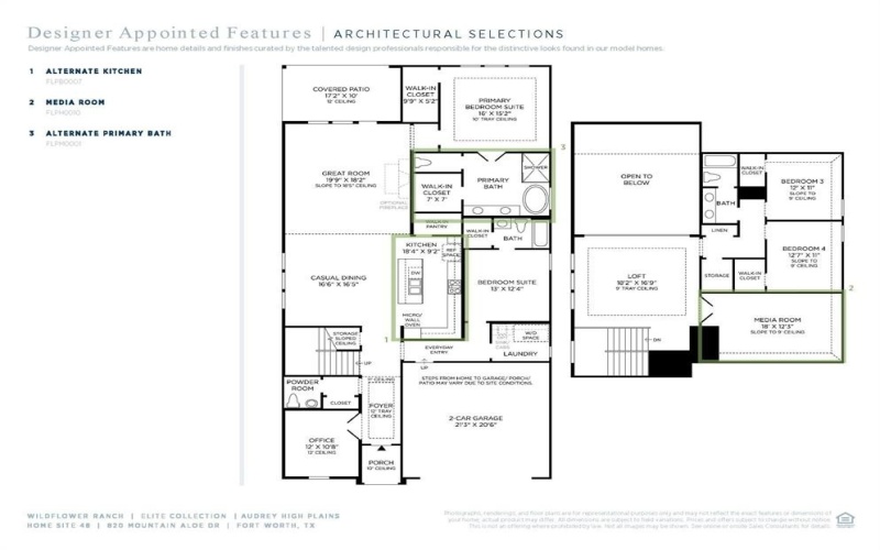 820 Mountain Aloe Drive, Fort Worth, TX 76247, 4 Bedrooms Bedrooms, ,3 BathroomsBathrooms,Residential,For Sale,820 Mountain Aloe Drive,20927321