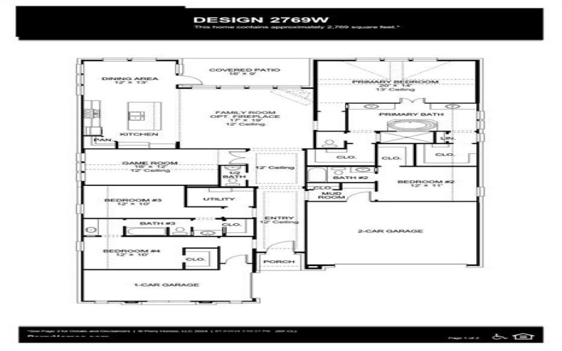 1932 Lowland Drive, Rockwall, TX 75087, 4 Habitaciones Habitaciones , ,3 BañosBaños,Residential,En Venta,1932 Lowland Drive,20928554