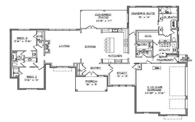 554 Helena Drive, Granbury, TX 76048, 3 Habitaciones Habitaciones , ,2 BañosBaños,Residential,En Venta,554 Helena Drive,20928975