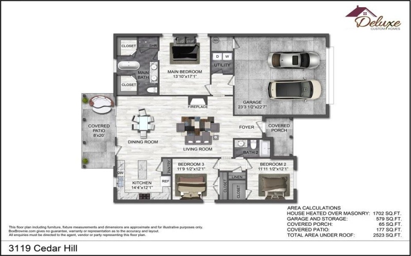 3119 Cedarhill Dr, San Angelo, TX 76904, 3 Habitaciones Habitaciones , ,2 BañosBaños,Residential,En Venta,3119 Cedarhill Dr,127183