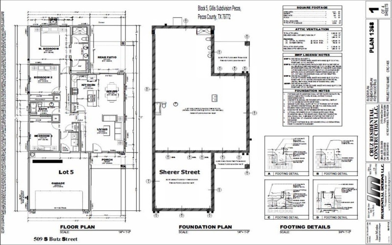 603 S Colpitts Blvd, Fort Stockton, TX 79735, 4 Bedrooms Bedrooms, ,2 BathroomsBathrooms,Residential,For Sale,603 S Colpitts Blvd,50069001