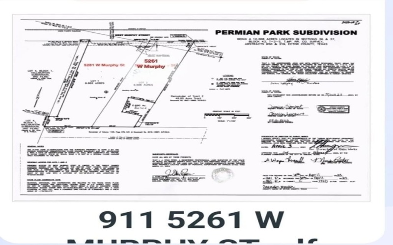 5261 W Murphy, Odessa, TX 79763, ,Commercial Sale,For Sale,5261 W Murphy,50081147