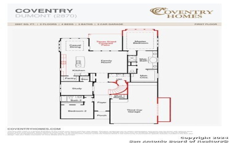 217 Fillmore Falls, Cibolo, TX 78108, 4 Bedrooms Bedrooms, ,3 BathroomsBathrooms,Residential,For Sale,217 Fillmore Falls,1831560