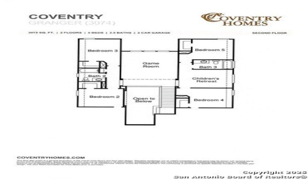 14422 Blue Mesa Hill, San Antonio, TX 78245, 5 Habitaciones Habitaciones , ,3 BañosBaños,Residential,En Venta,14422 Blue Mesa Hill,1837821
