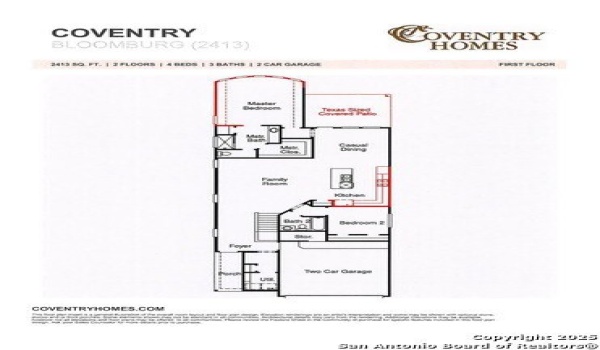 2439 Tinkerton, San Antonio, TX 78245, 4 Habitaciones Habitaciones , ,3 BañosBaños,Residential,En Venta,2439 Tinkerton,1838749